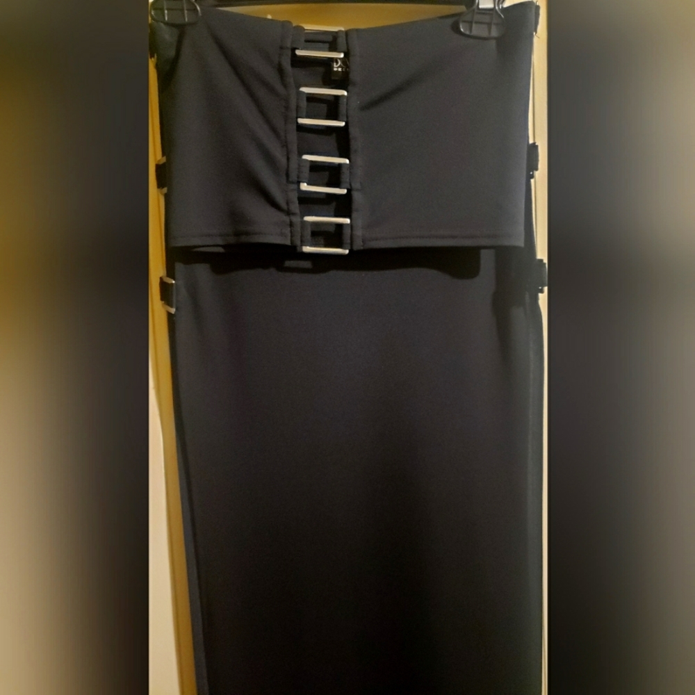 A sexy two piece skirt and halter top